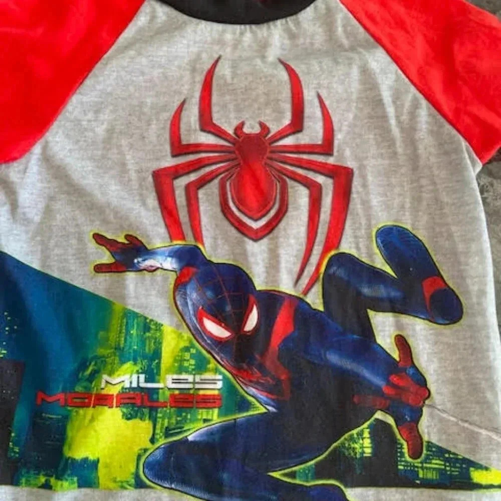 Marvel Spider-Man 2-Piece Pajama Set, Red, Size XS - Picture 4 of 15